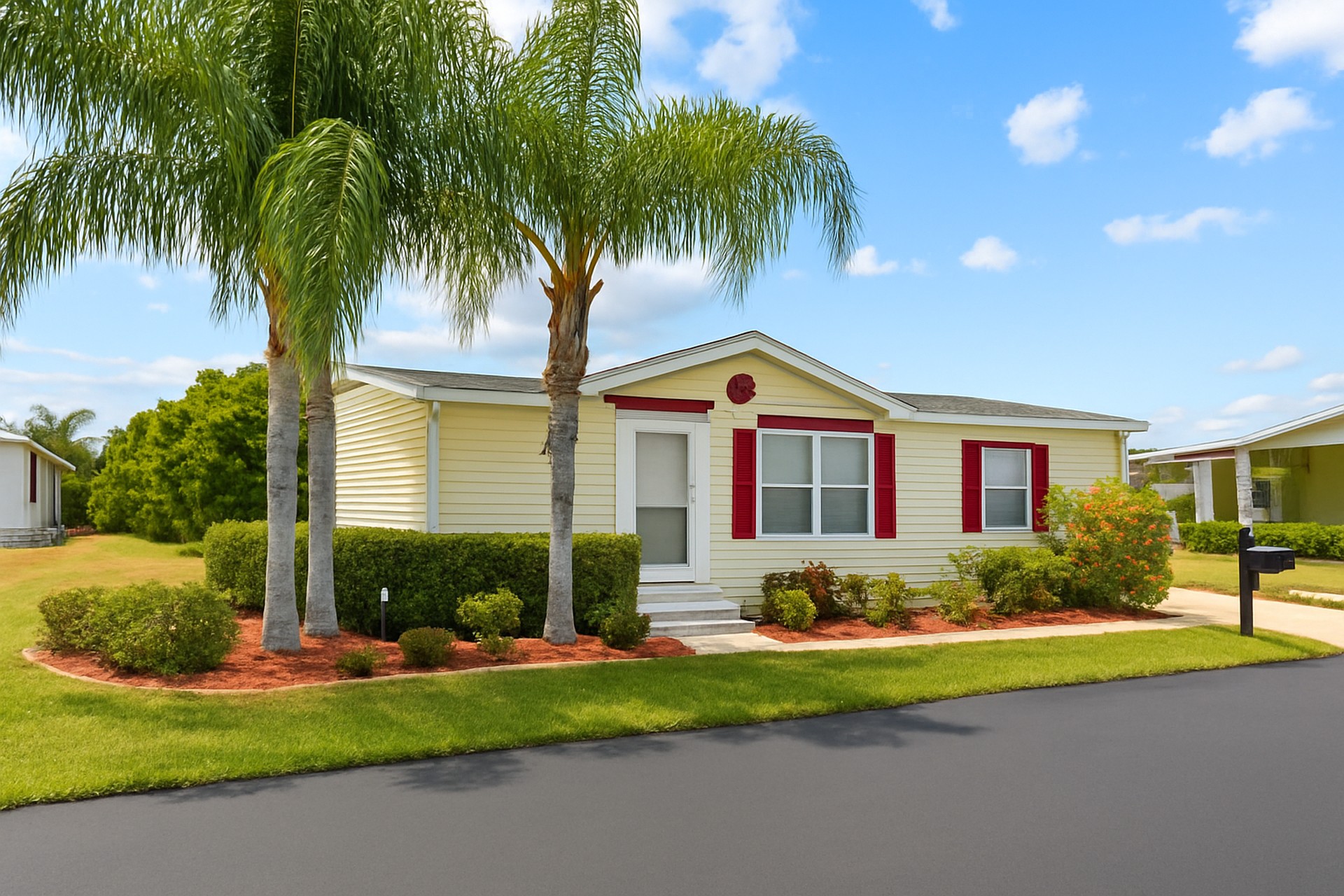 Front exterior street view